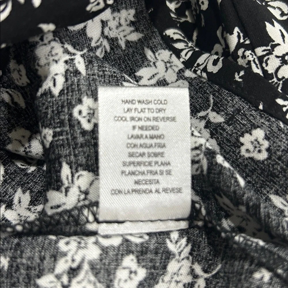 Kingston Grey Black and White Floral Jumpsuit - Picture 10 of 10